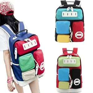 Backpack for Men and Women, Men's Casual Canvas Travel Bag, Personalized Laptop Backpack, College Style