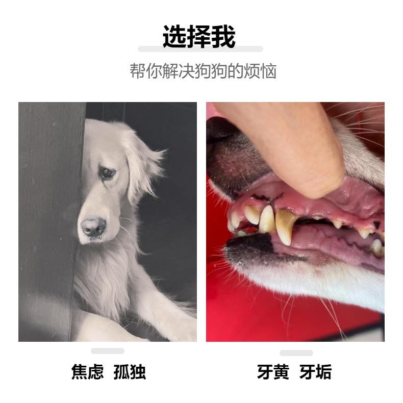 Pet Supplies Plush Cigar-Shaped Cat Teaser Stick Toy with Sound, for Corgis & Pugs, Teeth Cleaning, Durable Chew Resistance