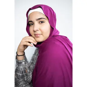 Jersey Hijab - Magenta Pink