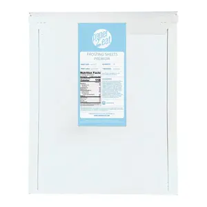 paper2eat Frosting Sheets Premium 8.5” x 11” - 12 count - White Edible Icing Sheets