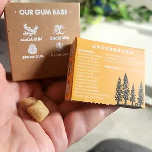 Product Review of Honey Bun  UNDERBRUSH Remineralizing Chewing Gum with Nano-Hydroxyapatite for Teeth and Gum Protection - 30 DAY SUPPLY Sweet Natural from S**3