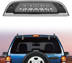 Nilight Third Brake Light Tail High Mount 3rd Stop Lights Smoked Lens Compatible with Jeep Liberty 2002 2003 2004 2005 2006 2007 Van SUV Rear Center Cab Lamp