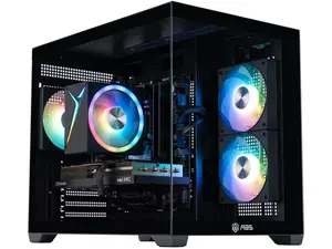 ABS Flux II Aqua Gaming PC - Windows 11 - Intel Core 5 120 - Arc A580 8GB - 16GB DDR4 3200 - 1TB M.2 SSD