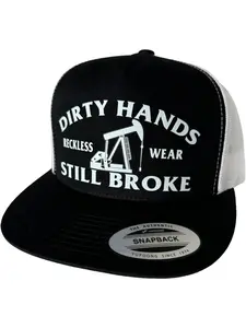 DIRTY HANDS PUMPJACK HAT - SNAPBACK TRUCKER CAP