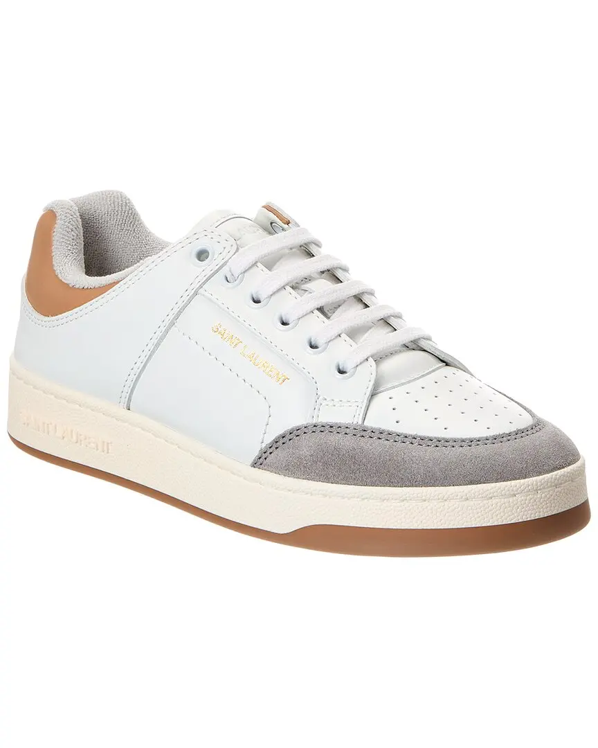 Saint Laurent SL 61 Leather & Suede Sneaker
