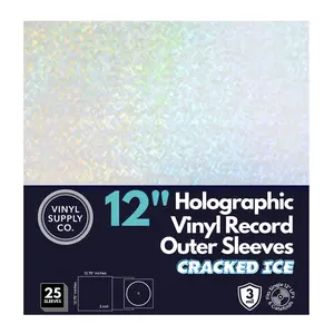 Vinyl Supply Co. Holographic Vinyl Record Outer Sleeves