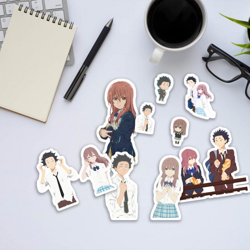 Stickers Pack 20 Pcs A Water Bumper Silent Bottle Colorful  Aesthetic Voice Bike  Car Skateboard Laptop Waterproof Guitar Vinyl Luggage