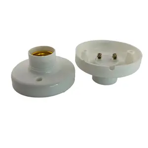 Rebaydo 2pcs E26-E27 Surface Mount Socket