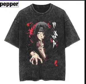 Uchiha Itachi Jutsu Vintage Tee , For Unisex , gift for he Menswear Top Underwear Tshirt