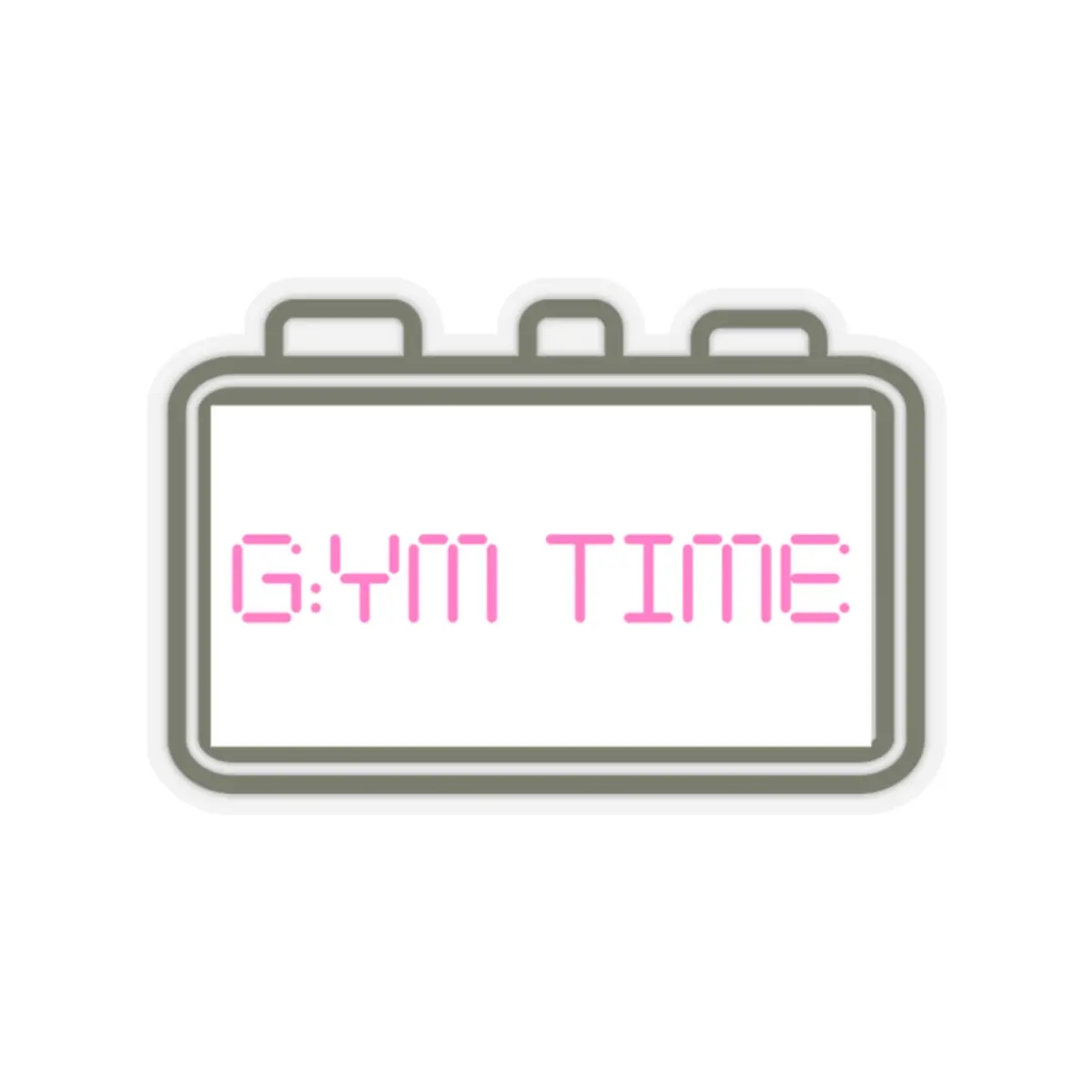 Gym Time Kiss-Cut Stickers, Motivational Workout Decals, Fitness Planner Stickers, Gym Decor, Exercise Laptop Stickers, Inspirational [...]