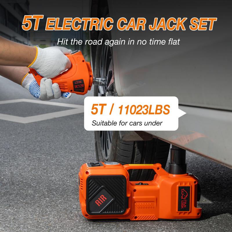 Easy-to-use jack with sturdy construction. Perfect for cars, SUVs, and light trucks. Portable and reliable.