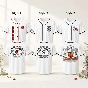 Noah Kahhan Baseball Jersey, The Great Divide Baseball Jersey, Country Music Bug Gift, The Best Gift For Fan