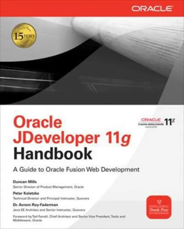 USED-Oracle Jdeveloper 11g Handbook: A Guide to Fusion Web Development by Mills, Duncan (Paperback)