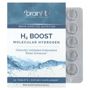 BrainMD H2 Boost Molecular Hydrogen, 80 mg , 30 Tablets