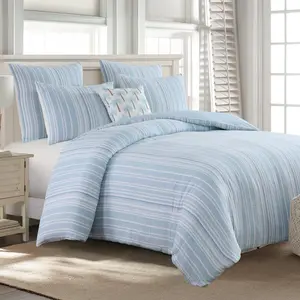 Boracay Stripe Muslin Comforter Set