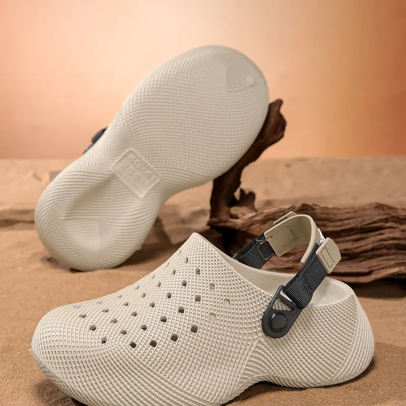 Unisex EVA Sandals, Breathable Honeycomb‑Vent Upper with Adjustable Heel Strap, Shock Absorbing Sole, All-Season Comfort, Versatile Footwear