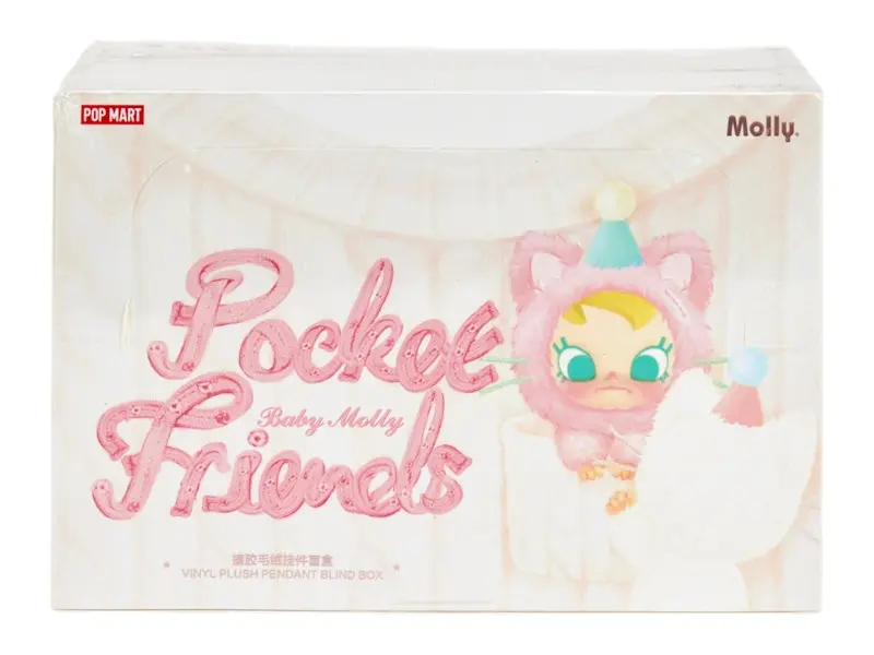 Pop Mart Baby Molly Pocket Friends Series Vinyl Plush Pendant Sealed Case (6 Blind Box), from StockX