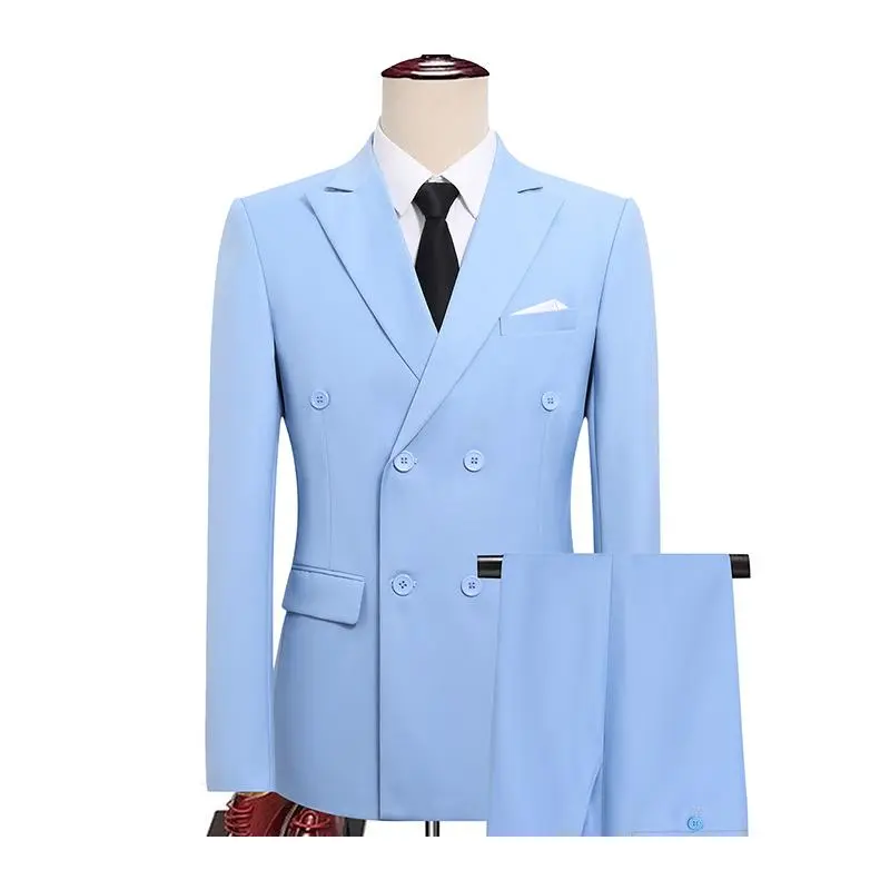 Light blue top + pants