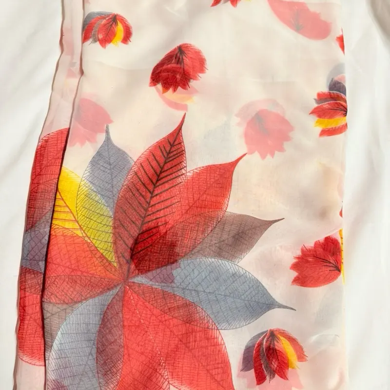 Clearance sale sari fabric,sifon