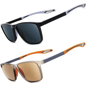 2 Pack Reader Sunglasses Men Women UV400 Protection Lightweight Outdoor Full Lens Reading Sunglasses- Not Bifocals