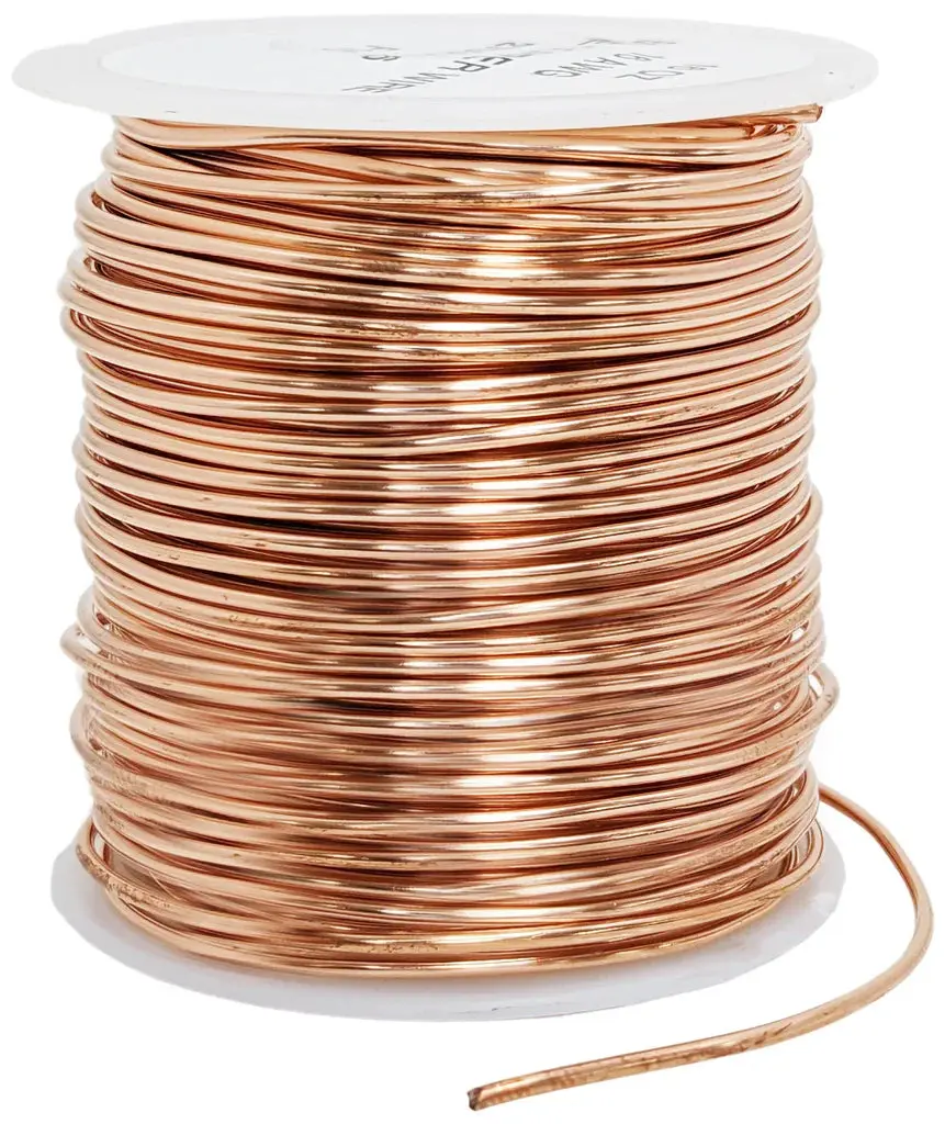 Soft Copper Wire, 22 Gauge, 126 Feet, 1 Pound Spool