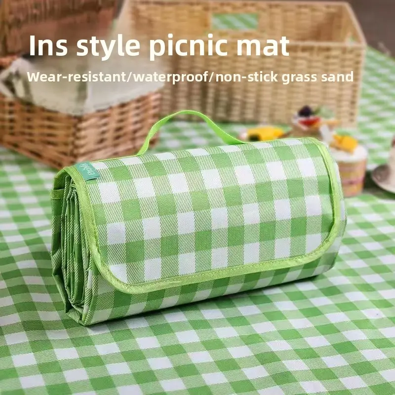 Women's Waterproof Thick Foldable Outdoor Picnic & Camping Mat, Essential Outdoor Supplies,summerwins,summeroutfits,vacationoutfits,beachoutfits
