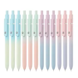 12 Pack Cute Gel Pens with Medium Point 0.7mm For Journaling School Supplies Black Ink