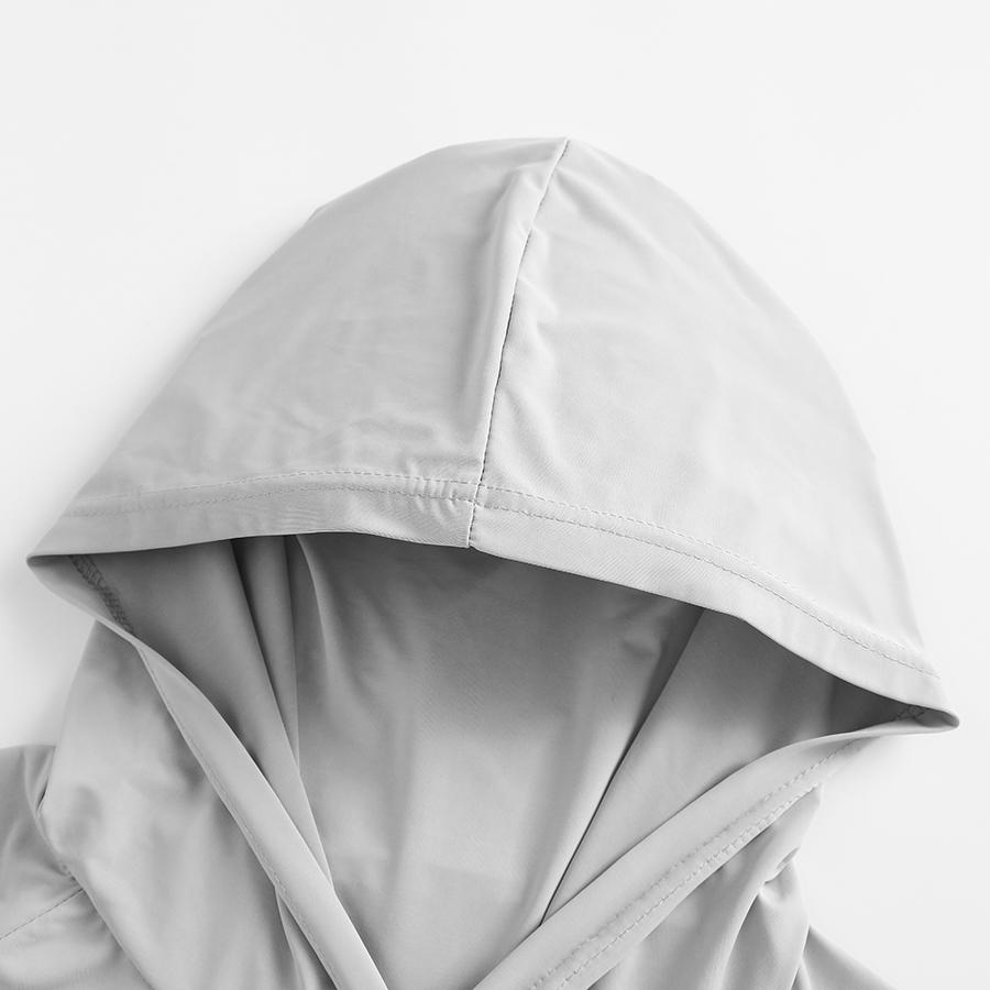 Men's 5-Pack Sun Protection Hoodie, Slim-Fitting Long Sleeve Stretch Ice Silk Shirt with Attached Face Mask, Quick-Dry for Outdoors & Fishing, Men's Wear, Full Face Mask, Elastane, Uv Blocking, Upf Sun Protection, Pullover Hoodie, Attached Mask, Athletic