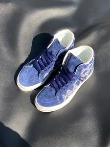 Men's & Women's Canvas Sneakers, Sports Shoes, Trendy Low-Top Casual Shoes, Anti-Slip Durable Design, Floral Pattern, All Season Wear