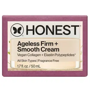 Honest Beauty Ageless Firm and Smooth Cream with Vegan Collagen and Hyaluronic Acid - 1.7 fl oz