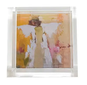 Elegant Acrylic Napkin Holder/Peace Trays by Anne Nielson