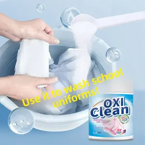 Explosive Salt Color Bleach Powder Stain Remover Laundry Floral Scent Baby Stain Remover Colorful Clothes Universal Bucket Pack