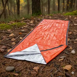 Portable Waterproof Emergency Survival Sleeping Bag | All-Season Outdoor Camping Hiking Survival Gear