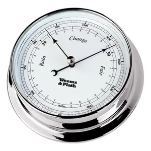 Weems & Plath  Chrome Endurance 125 Barometer