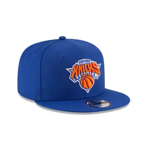 New York Knicks 9FIFTY Snapback Cap Blue Adjustable Flat Brim Hat
