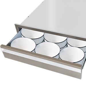 【GARVEE】24 x 6.5 Inch Outdoor Kitchen Drawers, Stainless Steel SingleLayer Access BBQ Drawers with Flush Mount Handle, 24 x 6.5 x 23 Inch 【GARVEE】24 x 6.5 Inch Outdoor Kitchen Drawers, Stainless Steel SingleLayer Access BBQ Drawers with Flush Mount Handle, 24 x 6.5 x 23 Inch