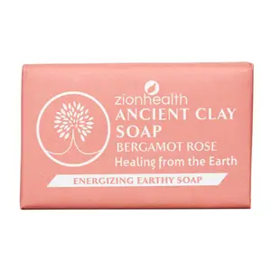 Zion Health Ancient Clay Soap - Bergamot Rose 6 oz.