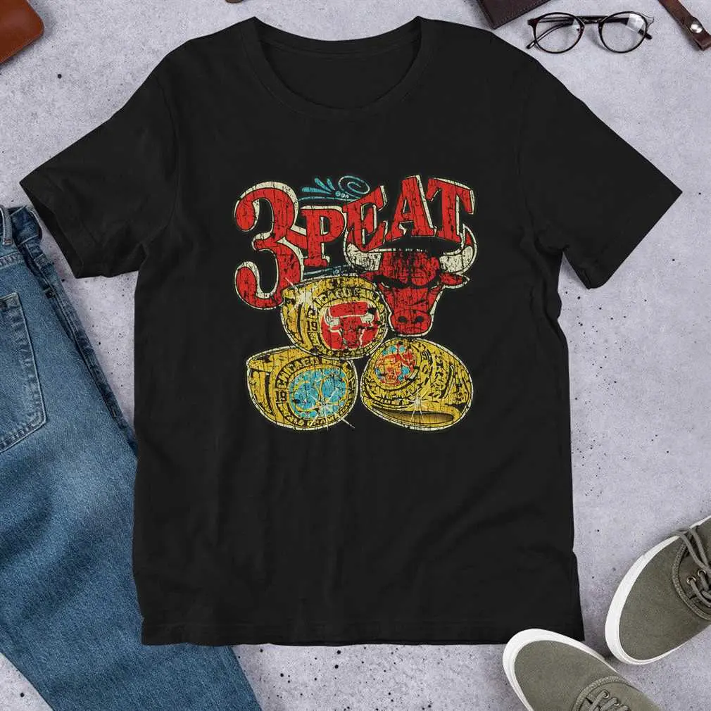 Chicago 3-Peat 1993 T-Shirt