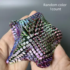 Multi-Joint Movable, Starfish Model, Soft Body, Stress Relief, 3D Crafts, Year of The Snake Gift, Easter Gift, Easter Eggs, Collectible Figurines