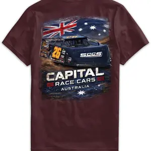 Capital Down Under 2026 Race Cars Australia T-Shirt for Men