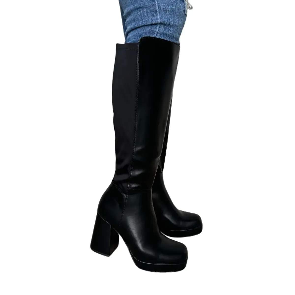 Luna Women's Boot - Perfect for Any Occasion - Girl wide calf Casual Boots Walking Shoes Classic Stylish