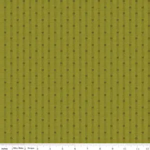 Fabric Riley Blake Olive Shadow Stripe Stitcher's Flannel by the Quarter Yard F15551-OLIVE
