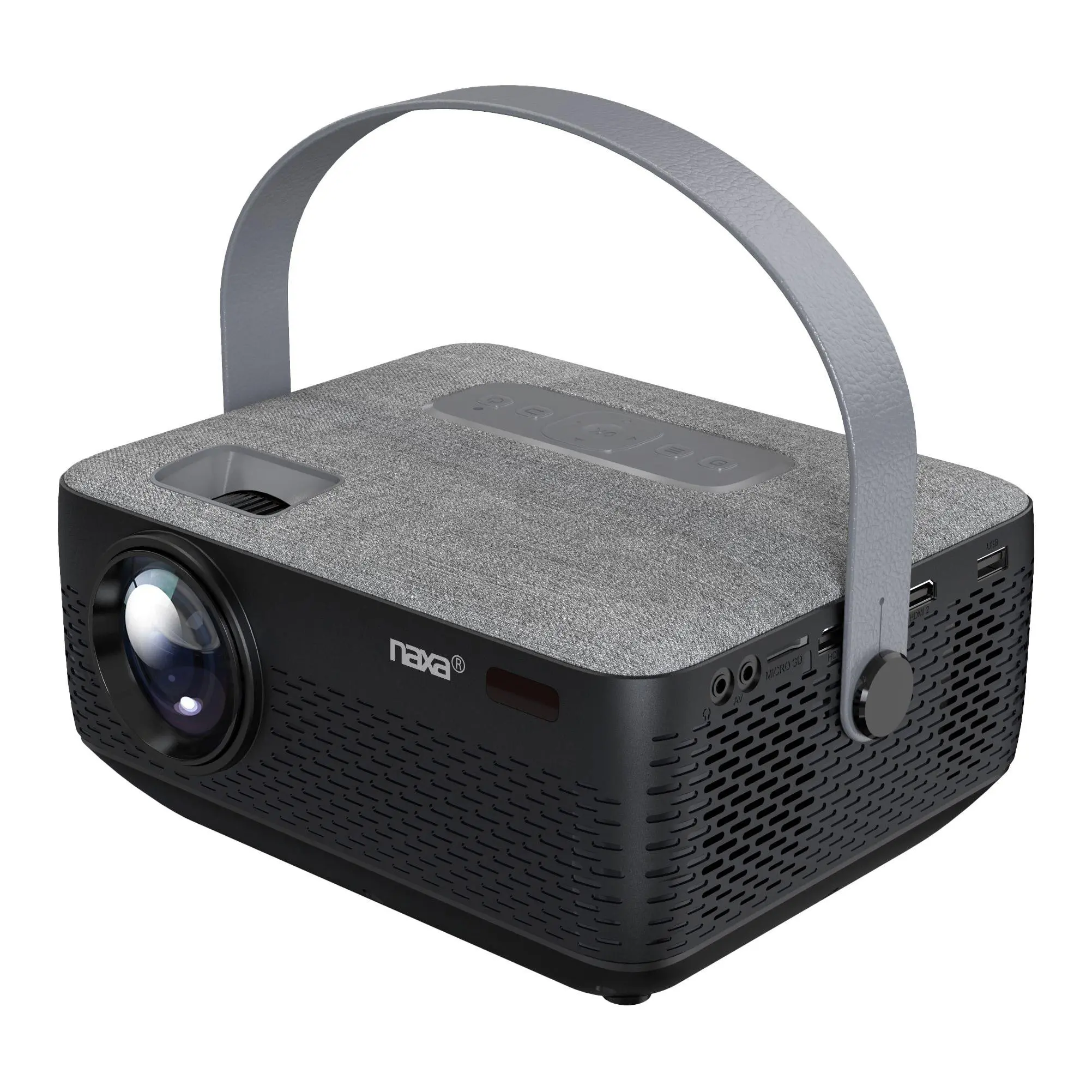 Naxa Portable 100" Home Theater 720P LCD Projector Player Naxa Portable 100" Home Theater 720P LCD Projector Player