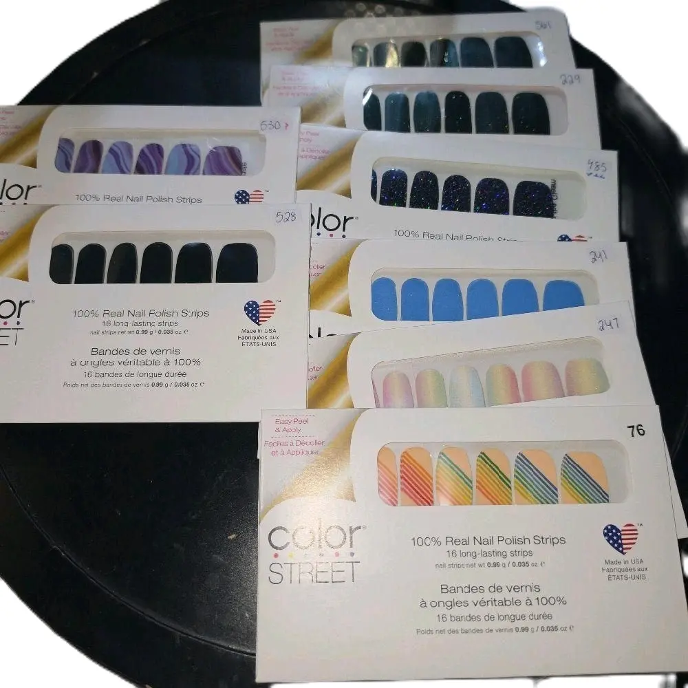 Color Street 100% Real Nail Polish Strips