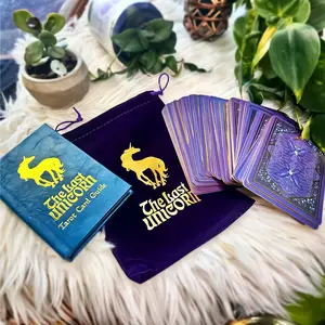 The Last Unicorn Tarot & Oracle Deck - Velvet Bag Edition