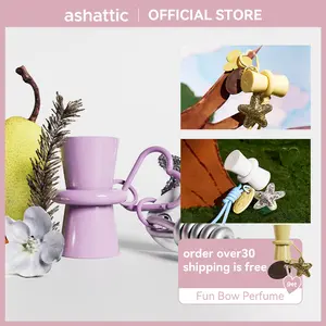「ASHATTIC」Fun Bow Perfume,fruity spicy,good frutiy scent,long lasting sweet scent,long- lasting unisex edp,sophisticated design,non-toxic liquid,liquid spray,daily confidence,daily wear fragrance,daily travel,date gift,portable fancy love,perfect gift set