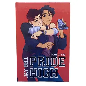 Pride High - Book 1: Red by Jay Bell - signed gay coming of age book - high school romance LGBT Novel