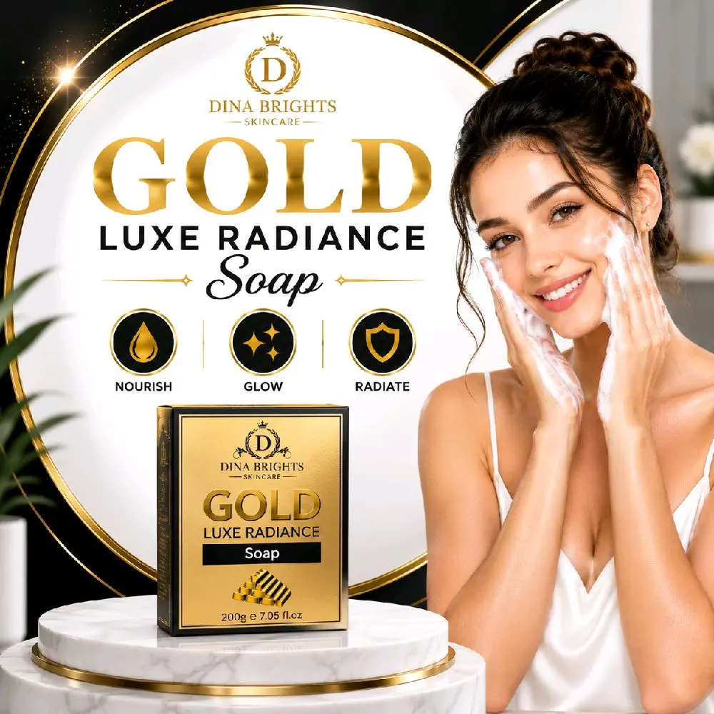 GOLD LUXE RADIANCE SOAP.