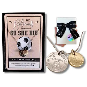 Soccer Charm Necklace