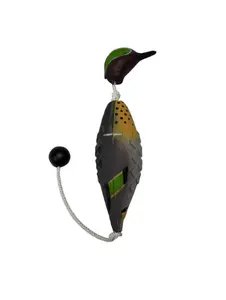 HuntEmUp Ultimate Green Winged Teal - Realistic Retriever Training Dummy with Throw Rope